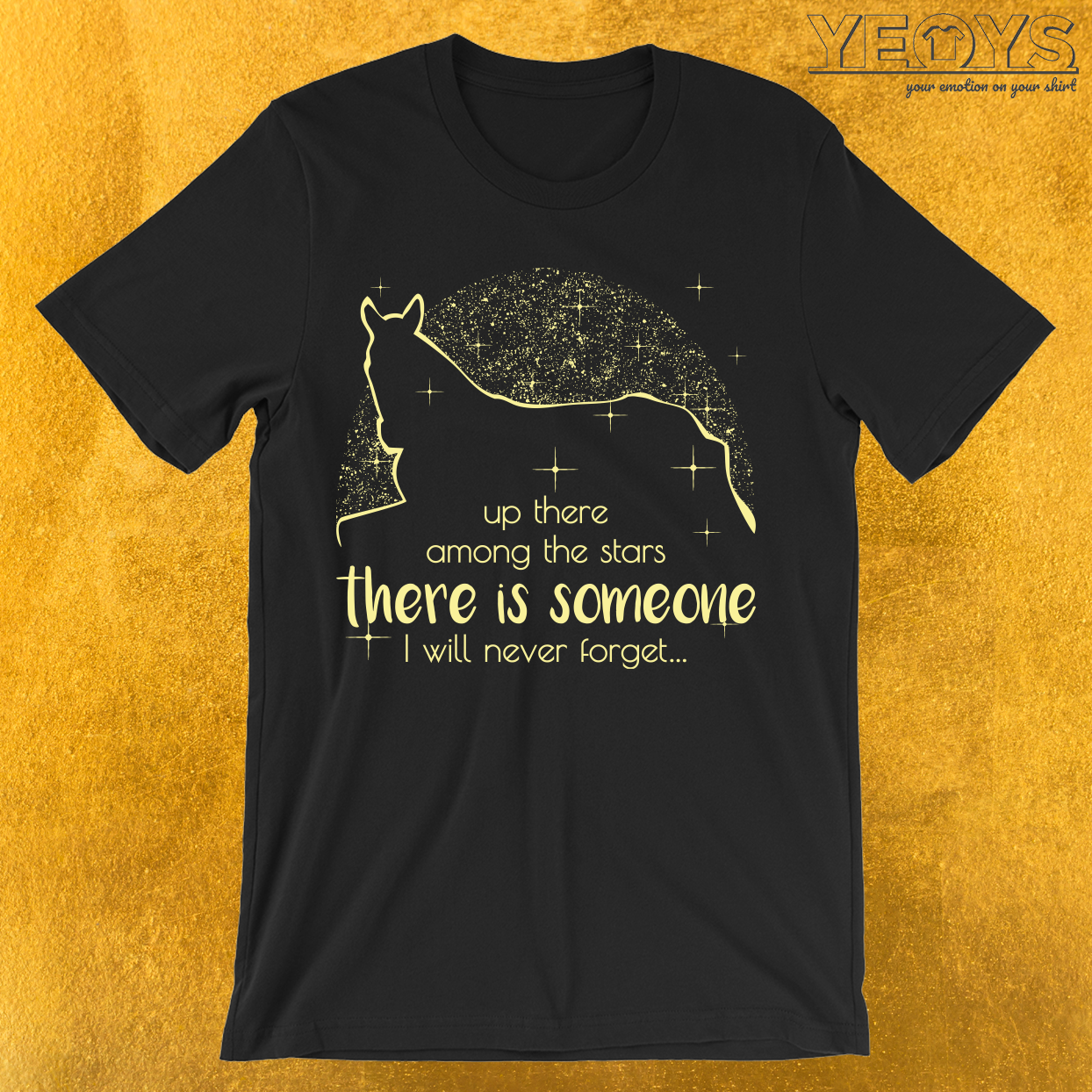 I Will Never Forget My Beloved Horse T-Shirt