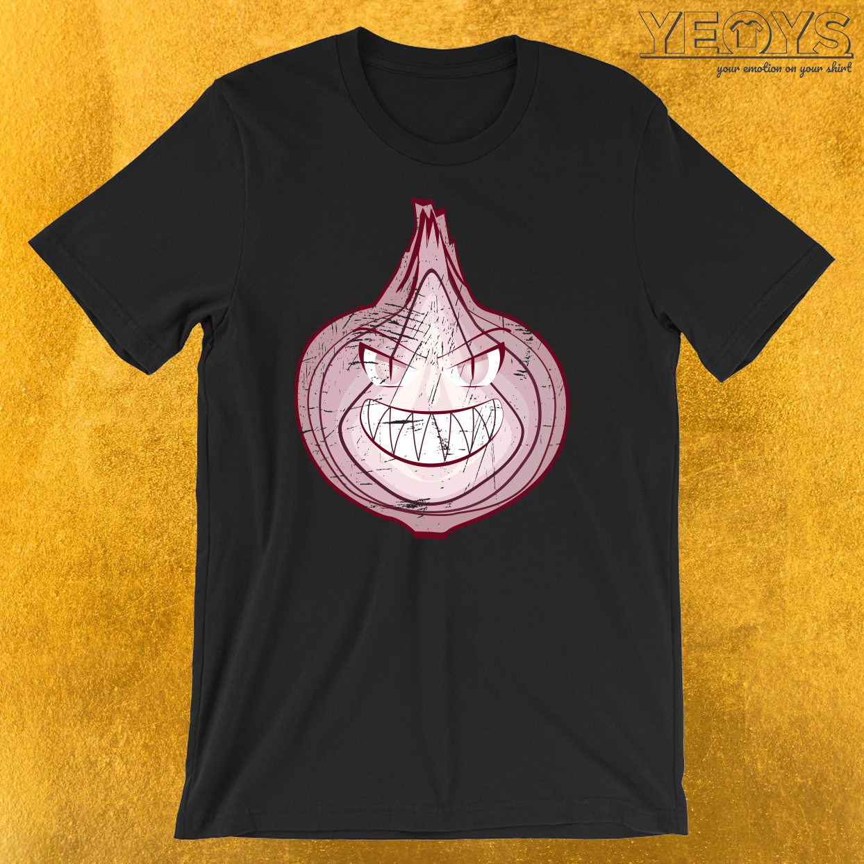 Monster Onion Halloween Costume T-Shirt