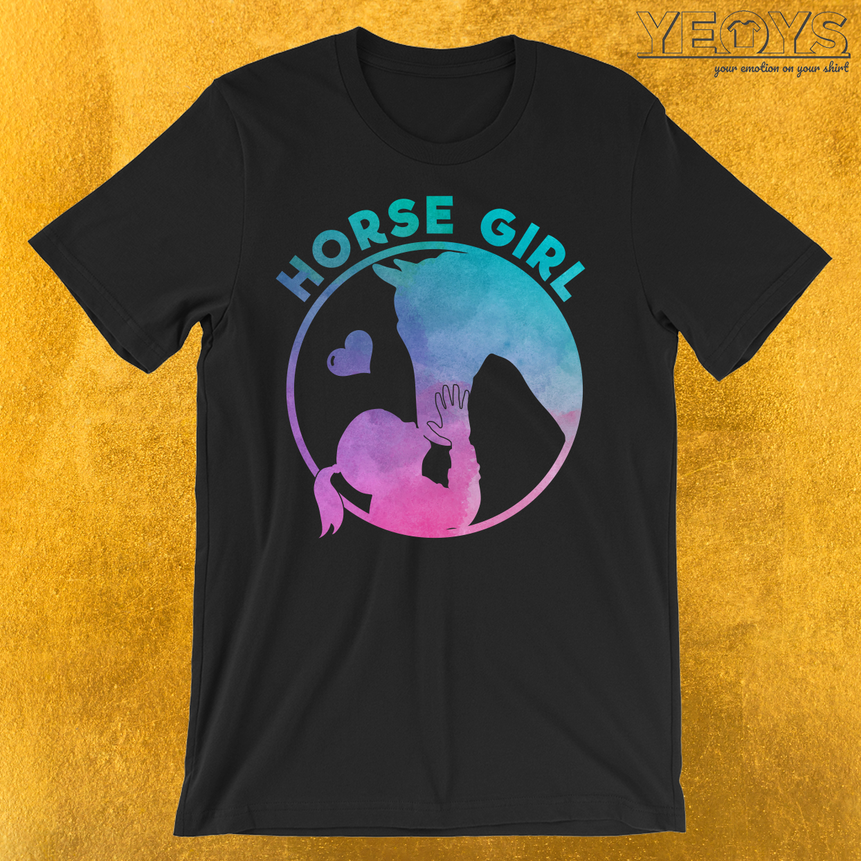 Horse Girl Love T-Shirt