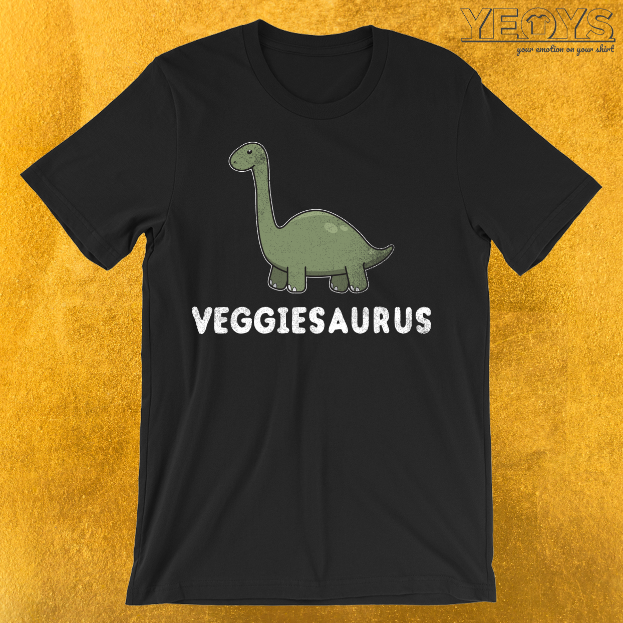 Veggiesaurus Vegan Dinosaur T-Shirt