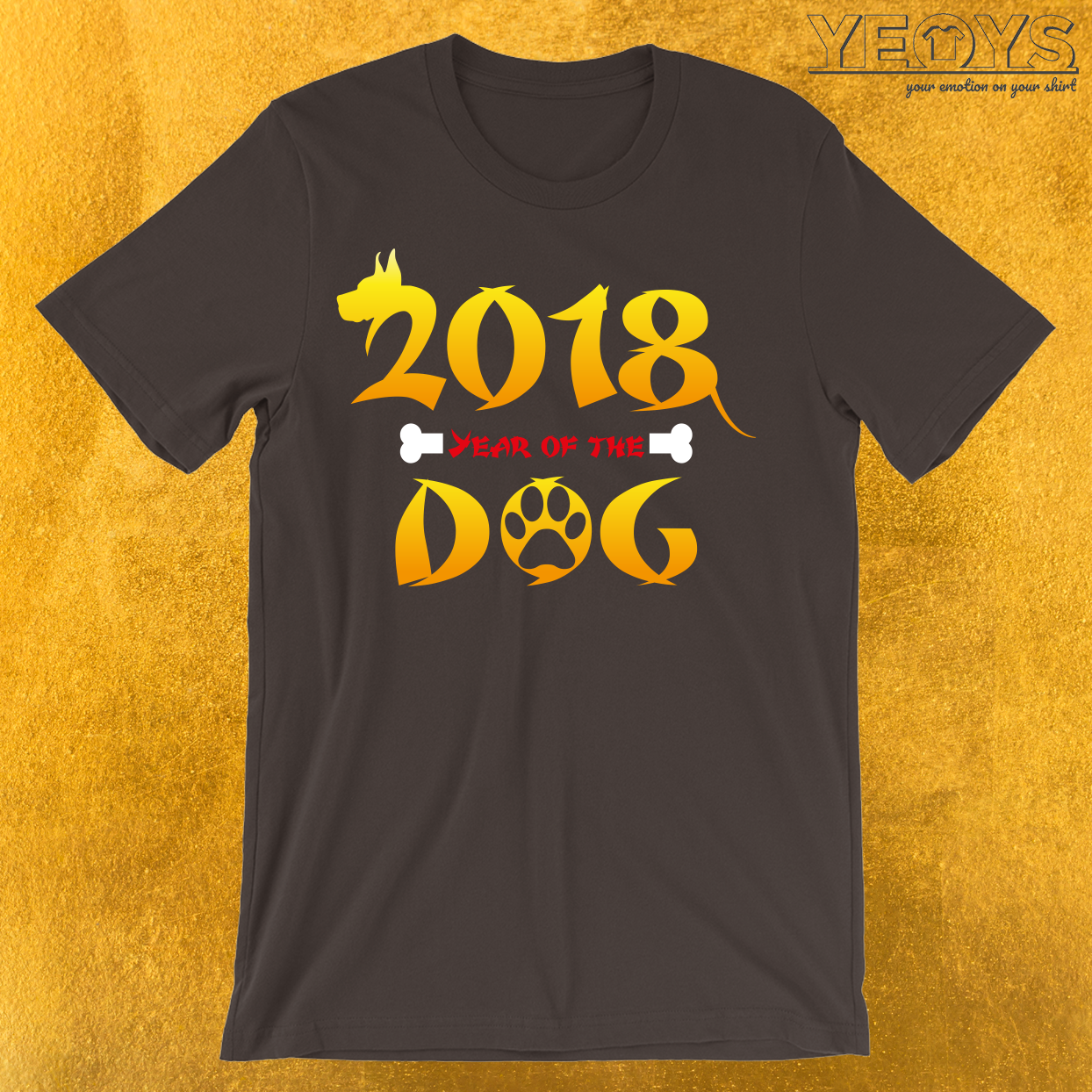 2018 Chinese New Year of the Dog T-Shirt