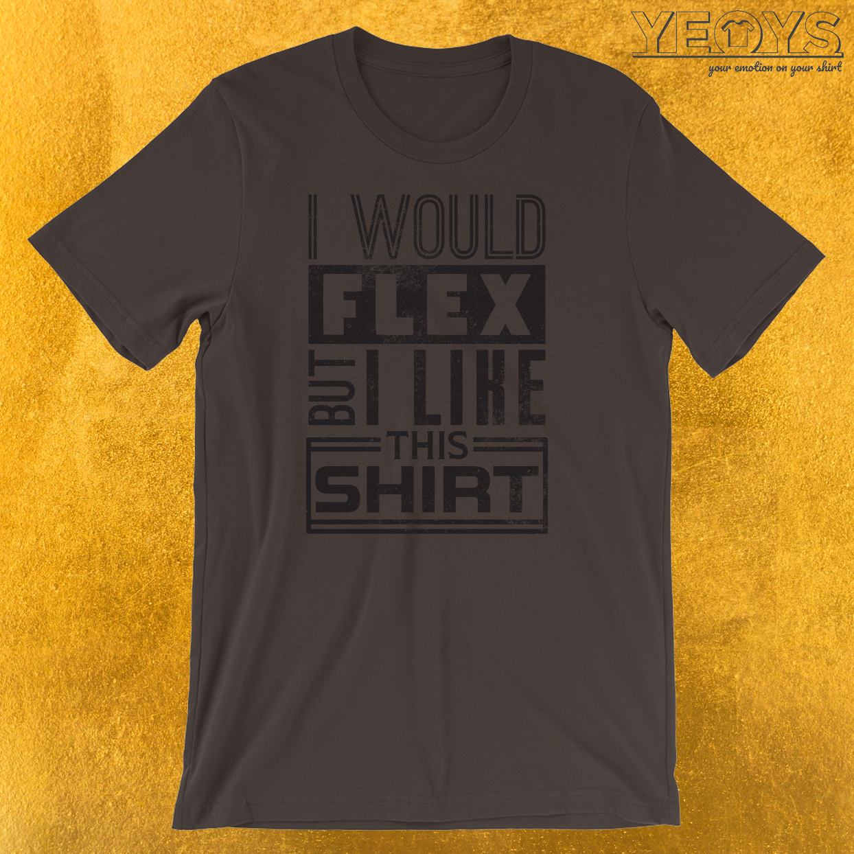 I Would Flex But I Like This Shirt T-Shirt