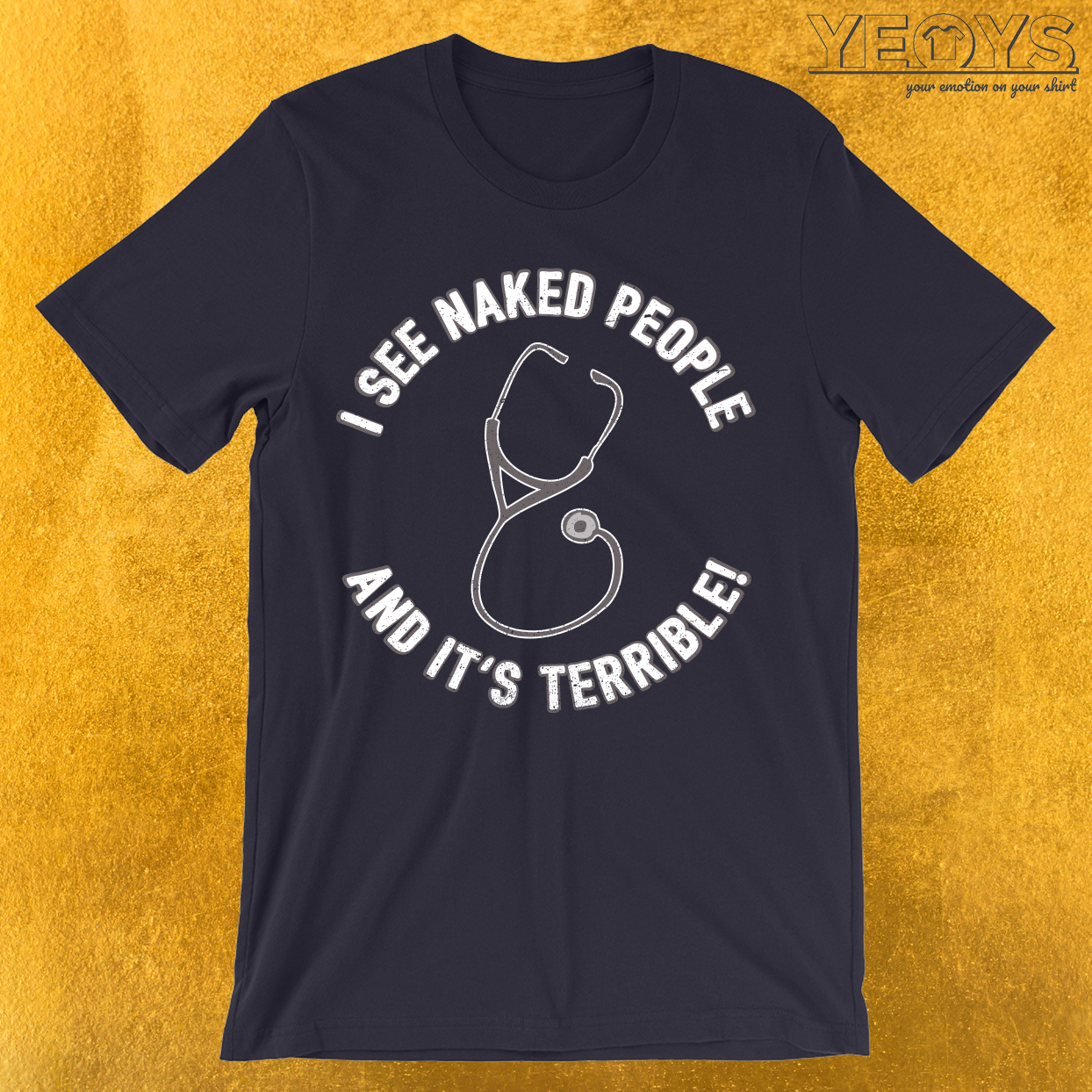 I See Naked People And It’s Terrible T-Shirt