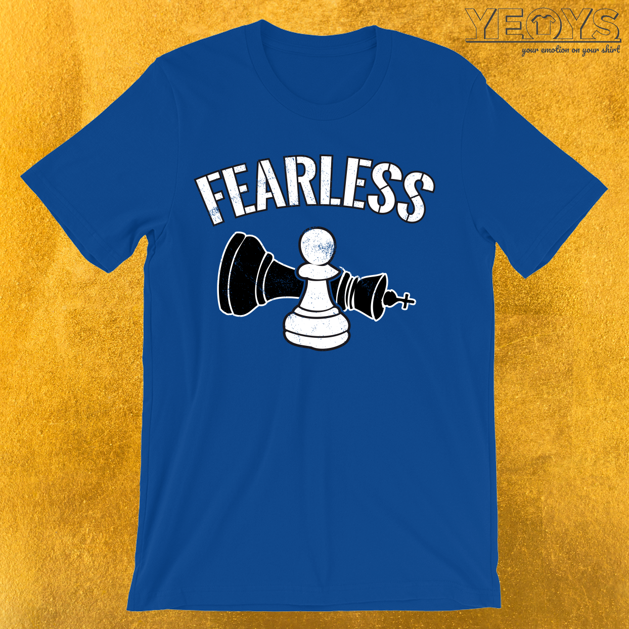 Fearless Pawn Chess Piece T-Shirt