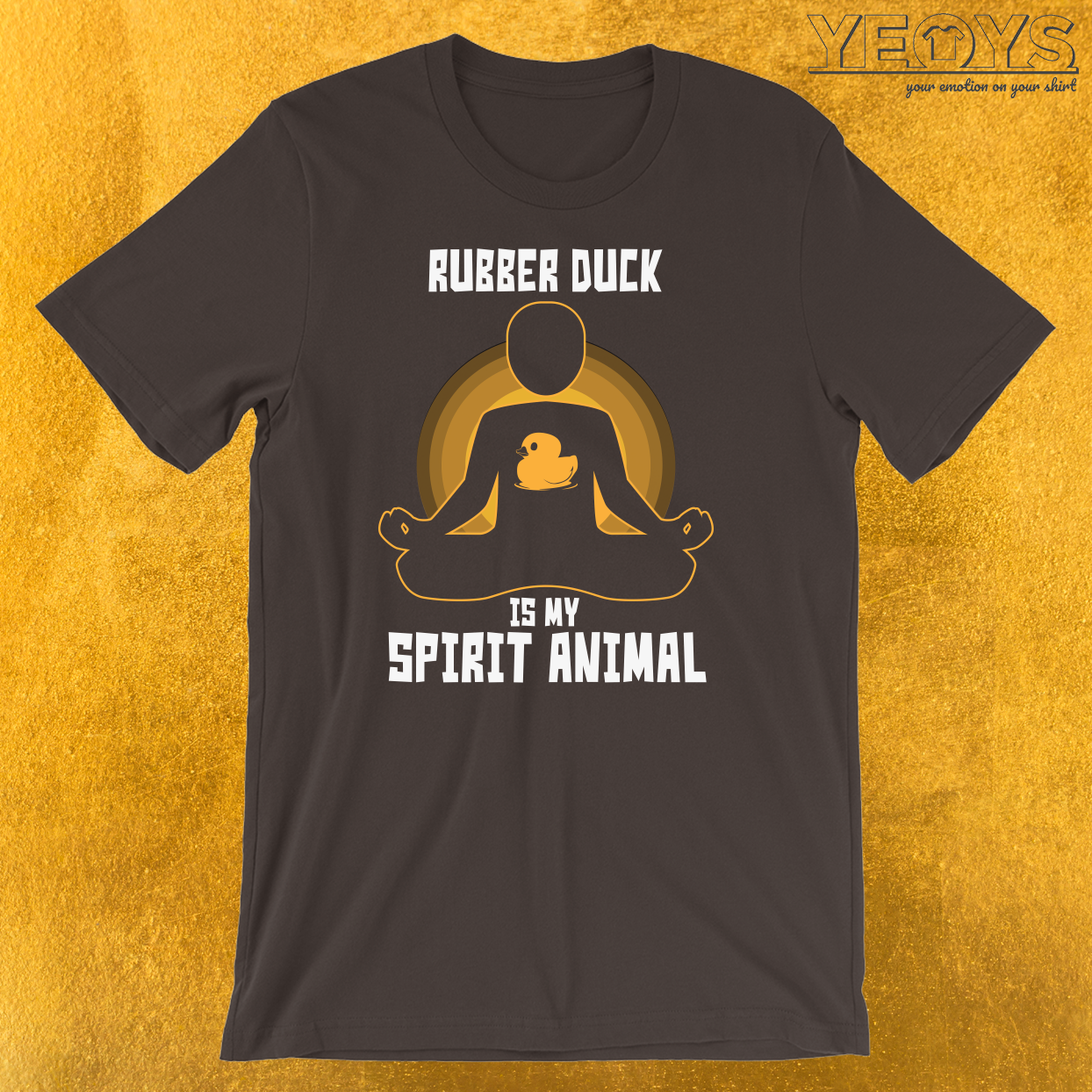 Rubber Duck Is My Spirit Animal T-Shirt