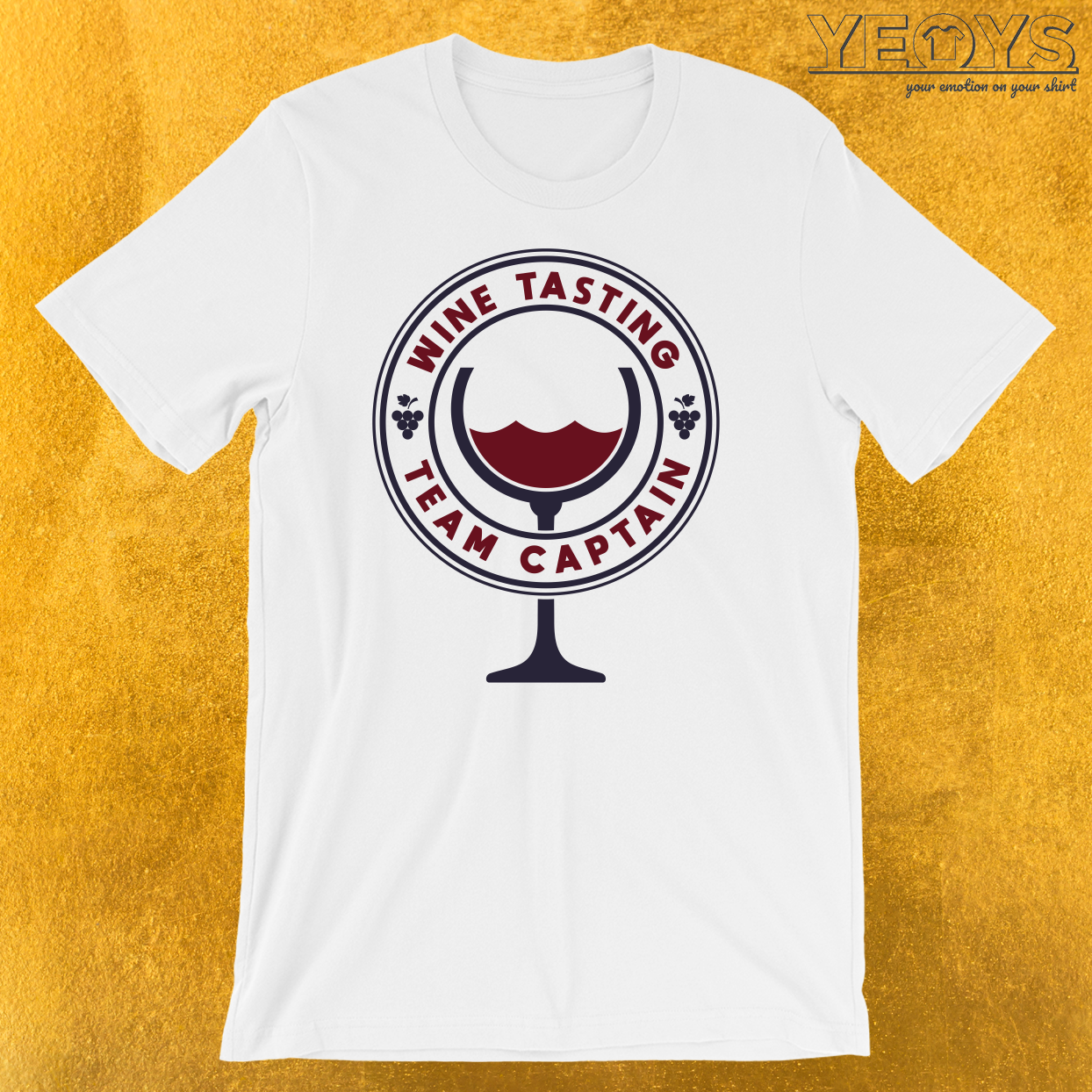 Wine Tasting Team Captain T-Shirt