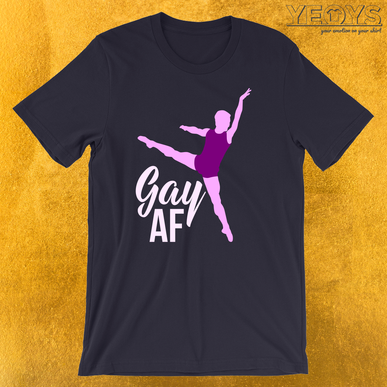 Gay AF Queer Homo Quotes T-Shirt