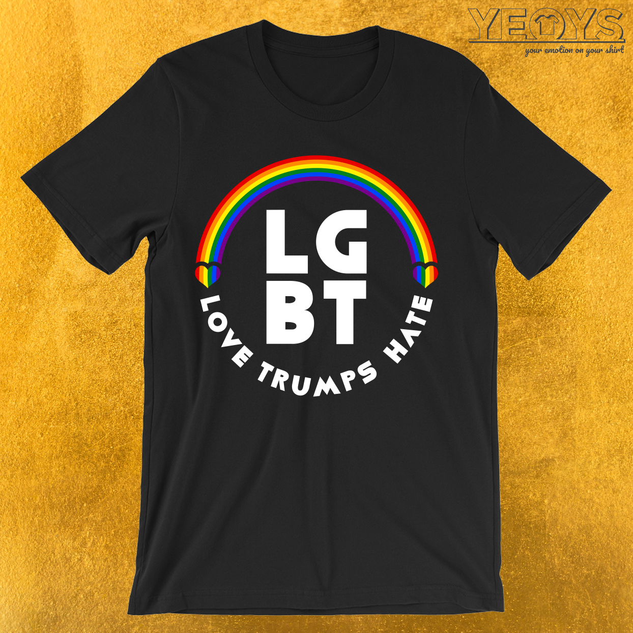 LGBT Love Trumps Hate T-Shirt