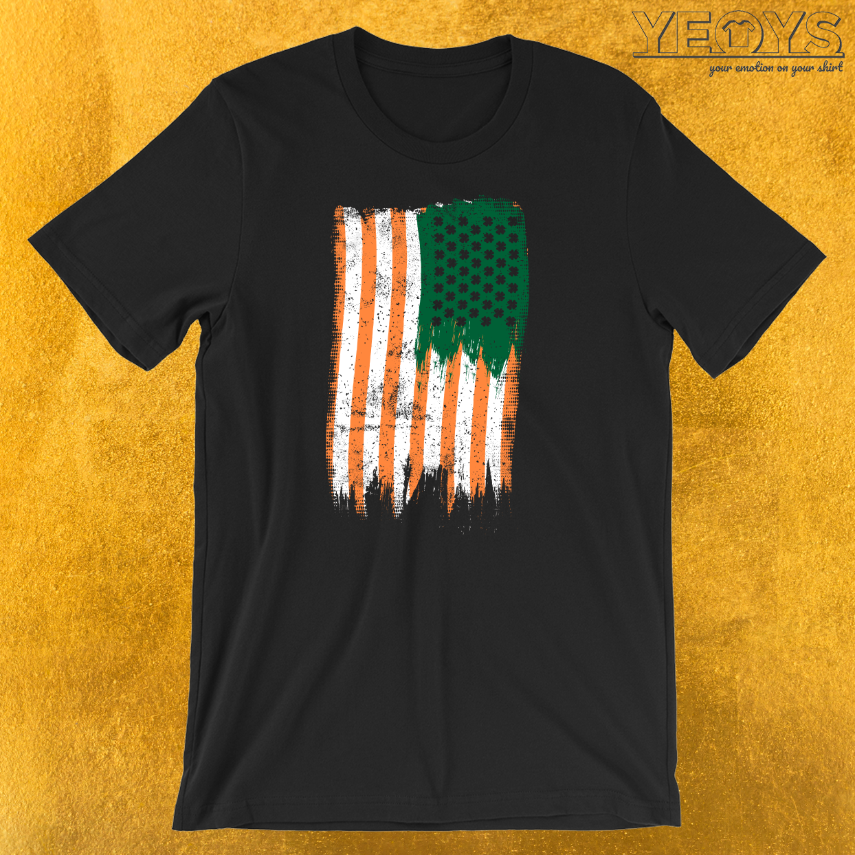 American Irish Flag T-Shirt