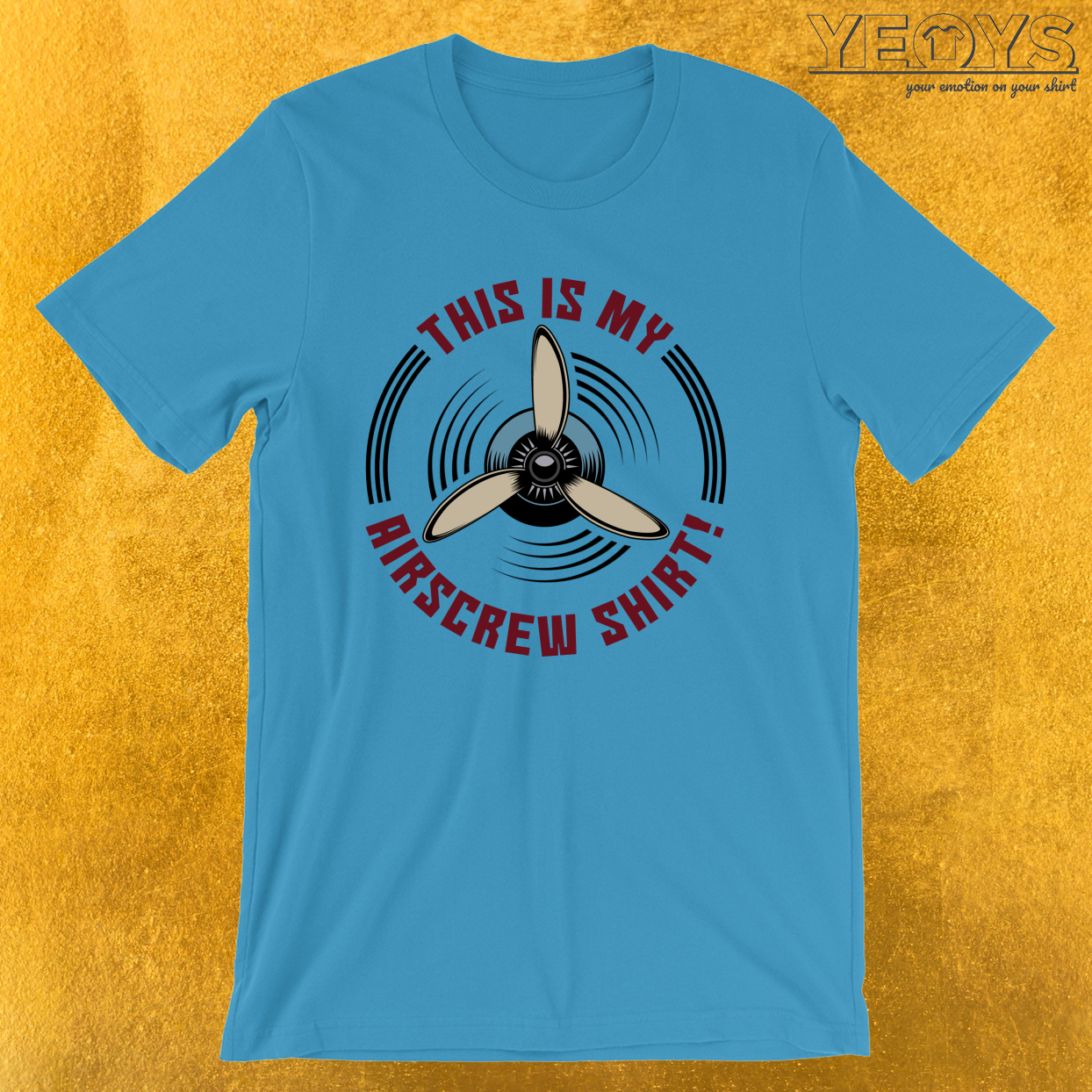 This Is My Airscrew Shirt – Funny Aviation Quotes Tee
