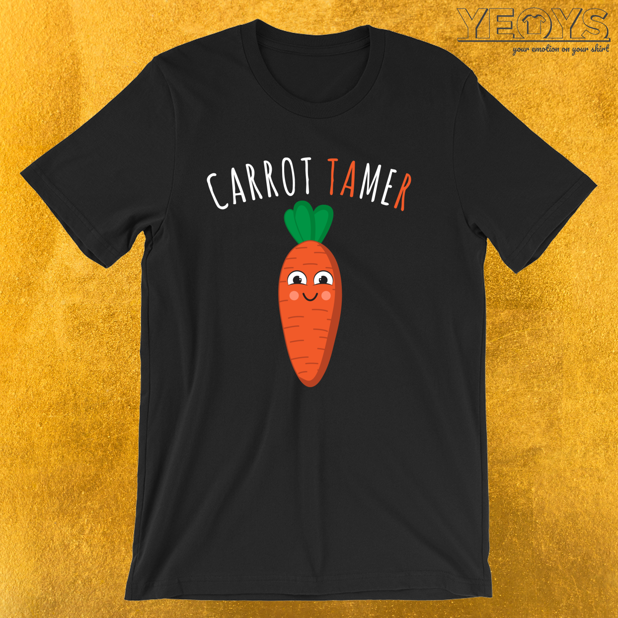Carrot Tamer – Funny Food Puns Tee