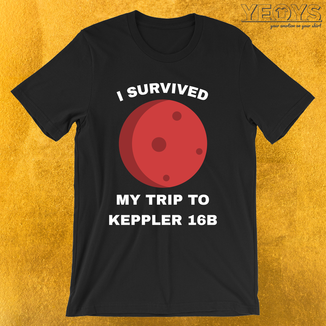 I Survived My Trip To Kepler 16b – Exoplanet Tee