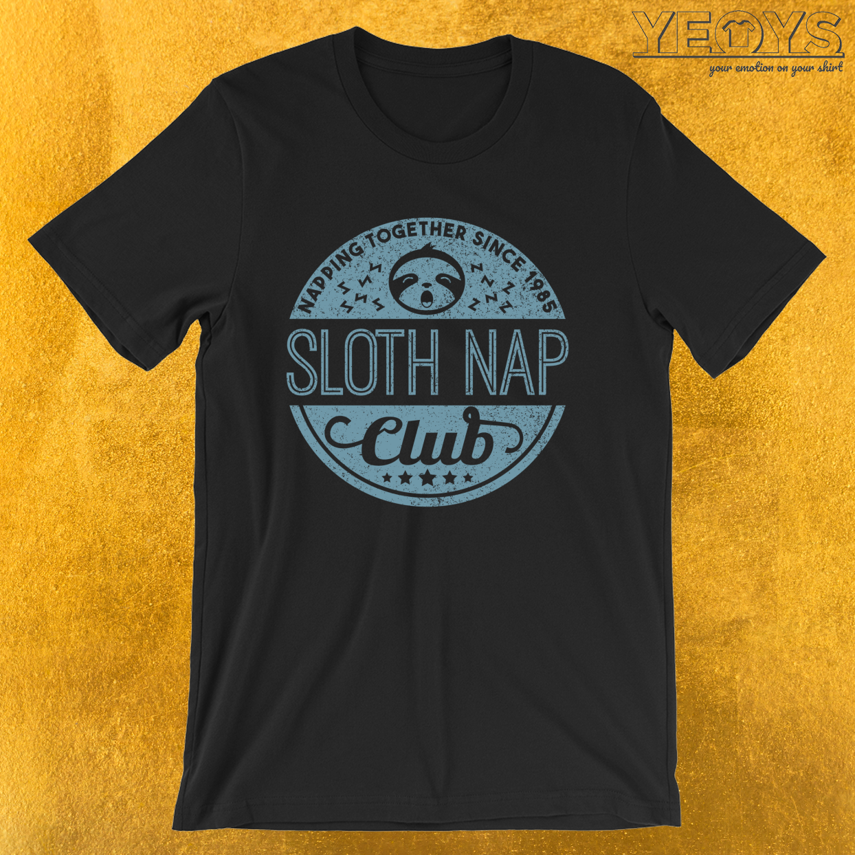 Sloth Nap Club Napping Together – Team Sloth Tee