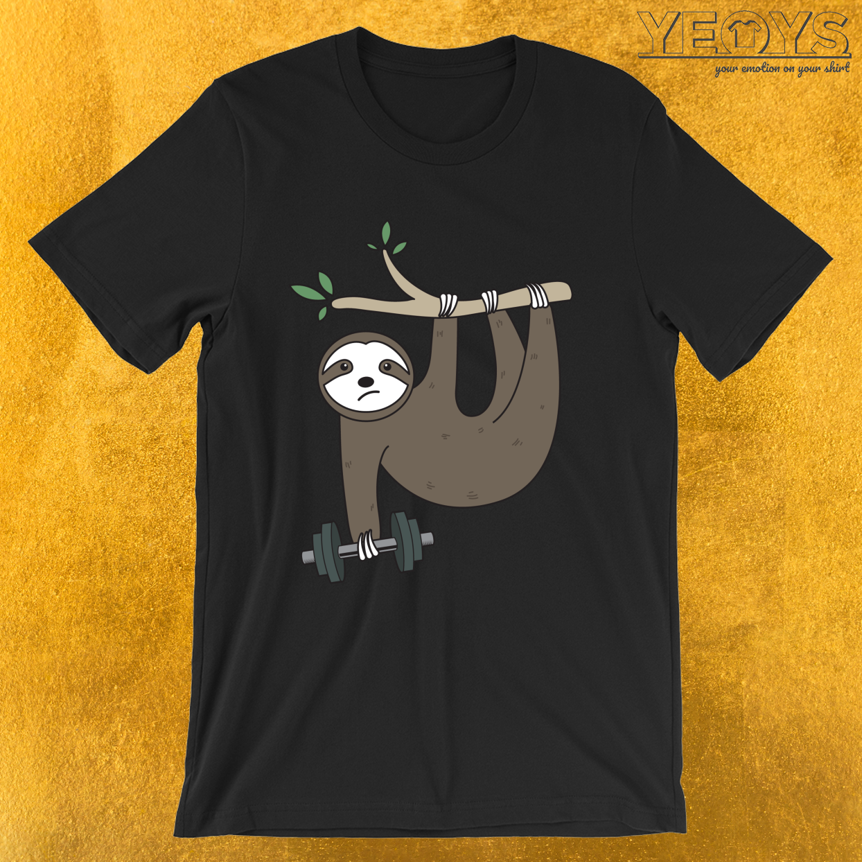 Sloth Barbell – Sloth Workout Tee