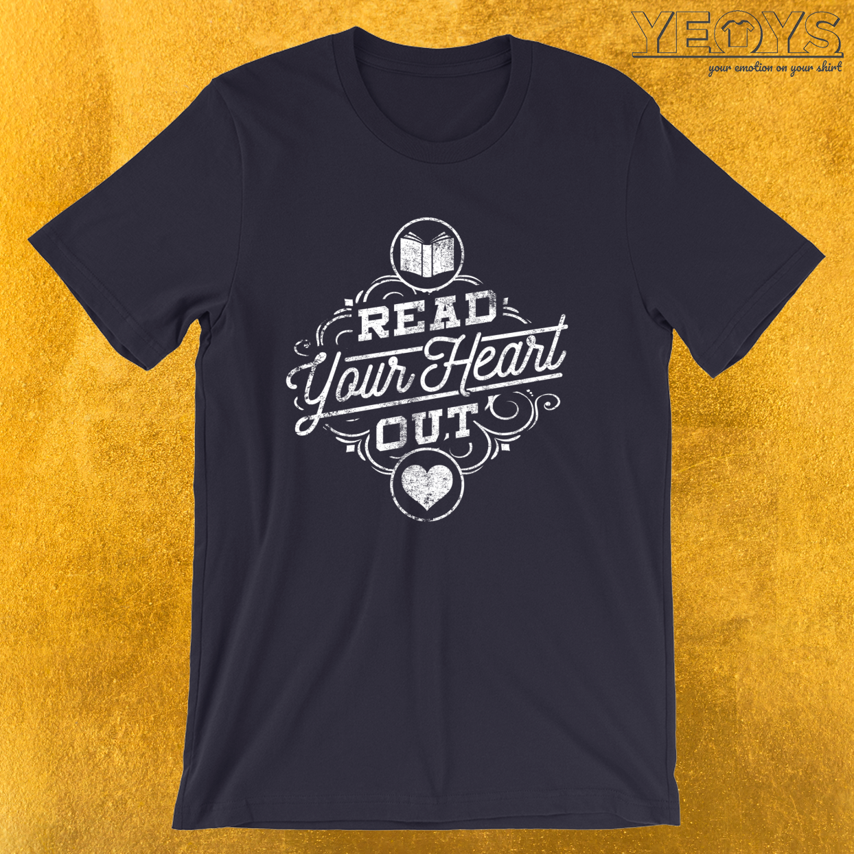 Read Your Heart Out – Bookworm Tee