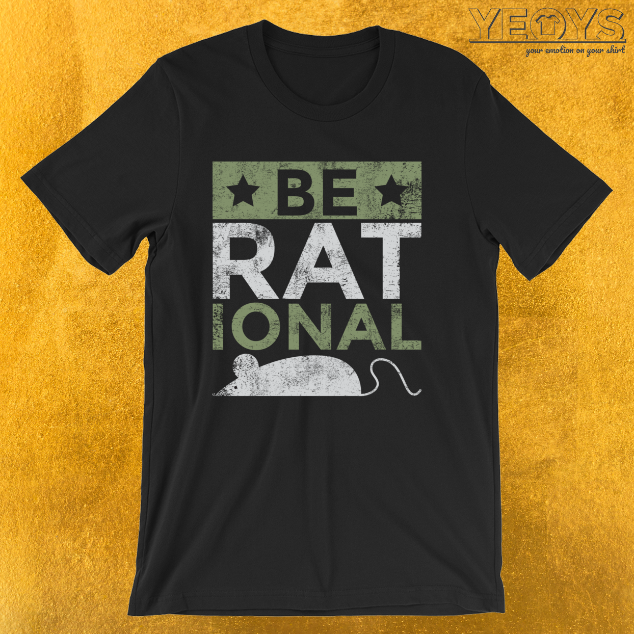 Be Rational – Rat Tee