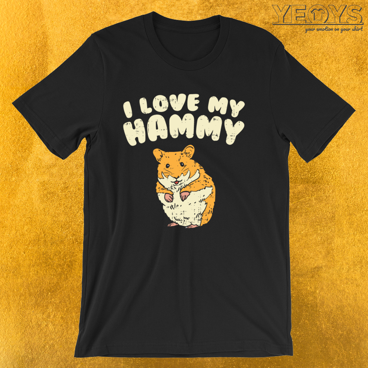I Love My Hammy – Cute Hamster Tee