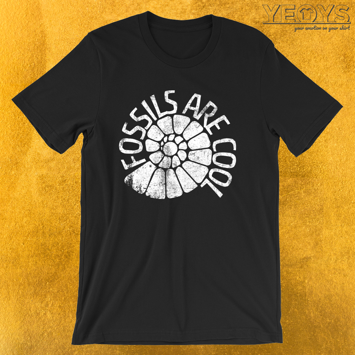 Fossils Are Cool – Fossil Hunting Geologist Tee