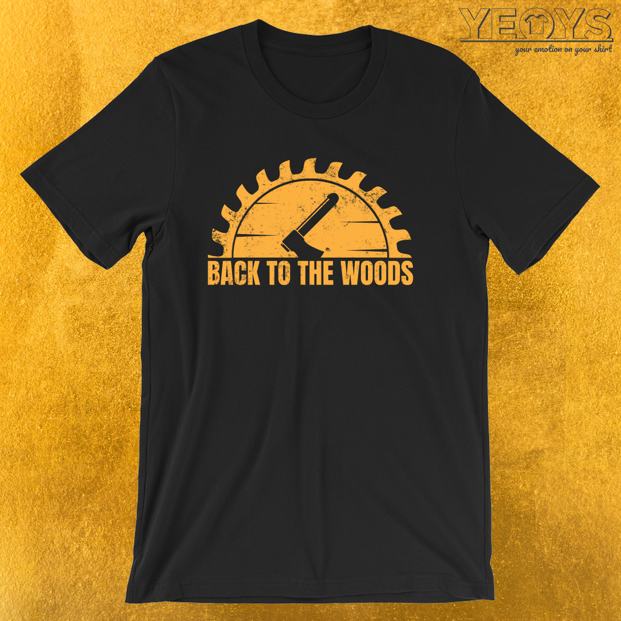 Back To The Woods – Whittle Wood Tee