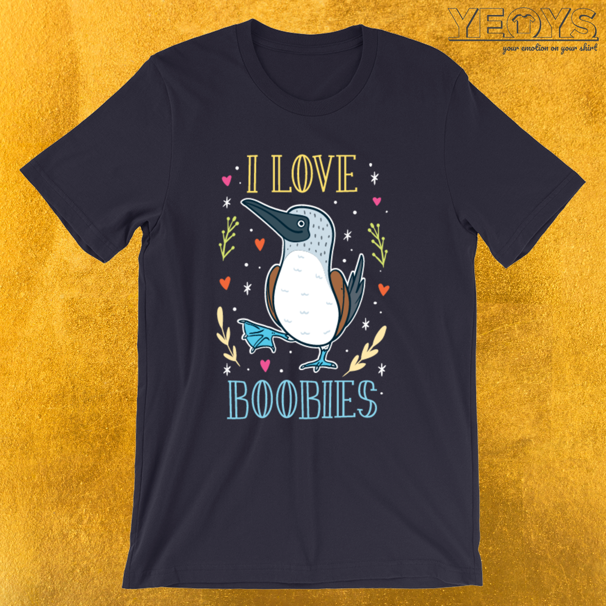 I Love Boobies – Bobby Bird Tee